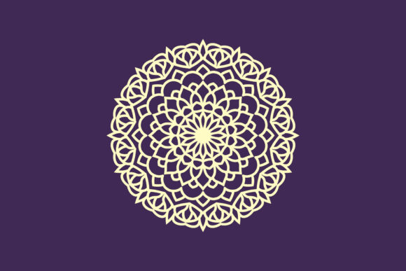 Beauty Arab Floral Mandala Illustration