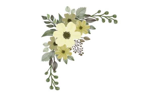 Discover the Versatility of Arrangement of Yellow Floral Watercolor