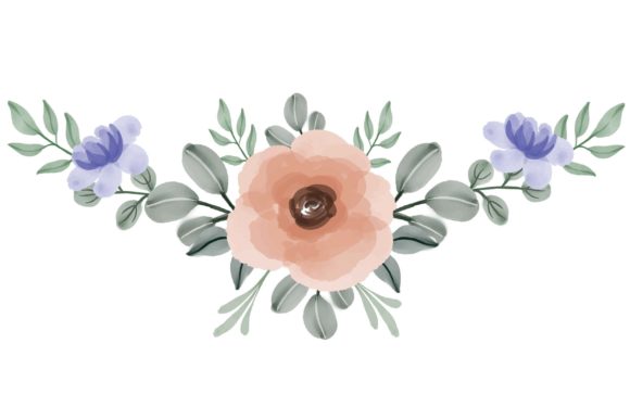 Discover the Versatility of Set of Purple Watercolor Floral