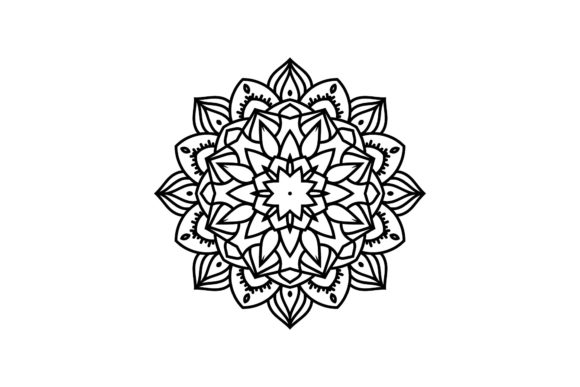 Exploring Mandala Decoration Floral Illustration and Vector Design Graphics