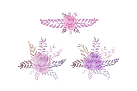 Exploring the Set of Watercolor Floral Element: A Versatile and Elegant Design Solution