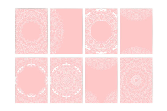 Floral Ornament. Cover, Magazine. Set: A Versatile and Charming Illustration
