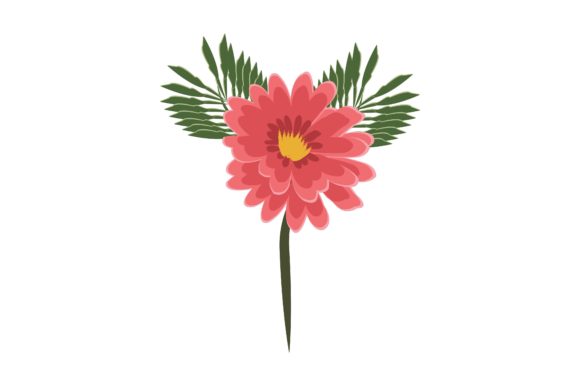 Ornament Pink Floral Flower Illustration: A Detailed Overview